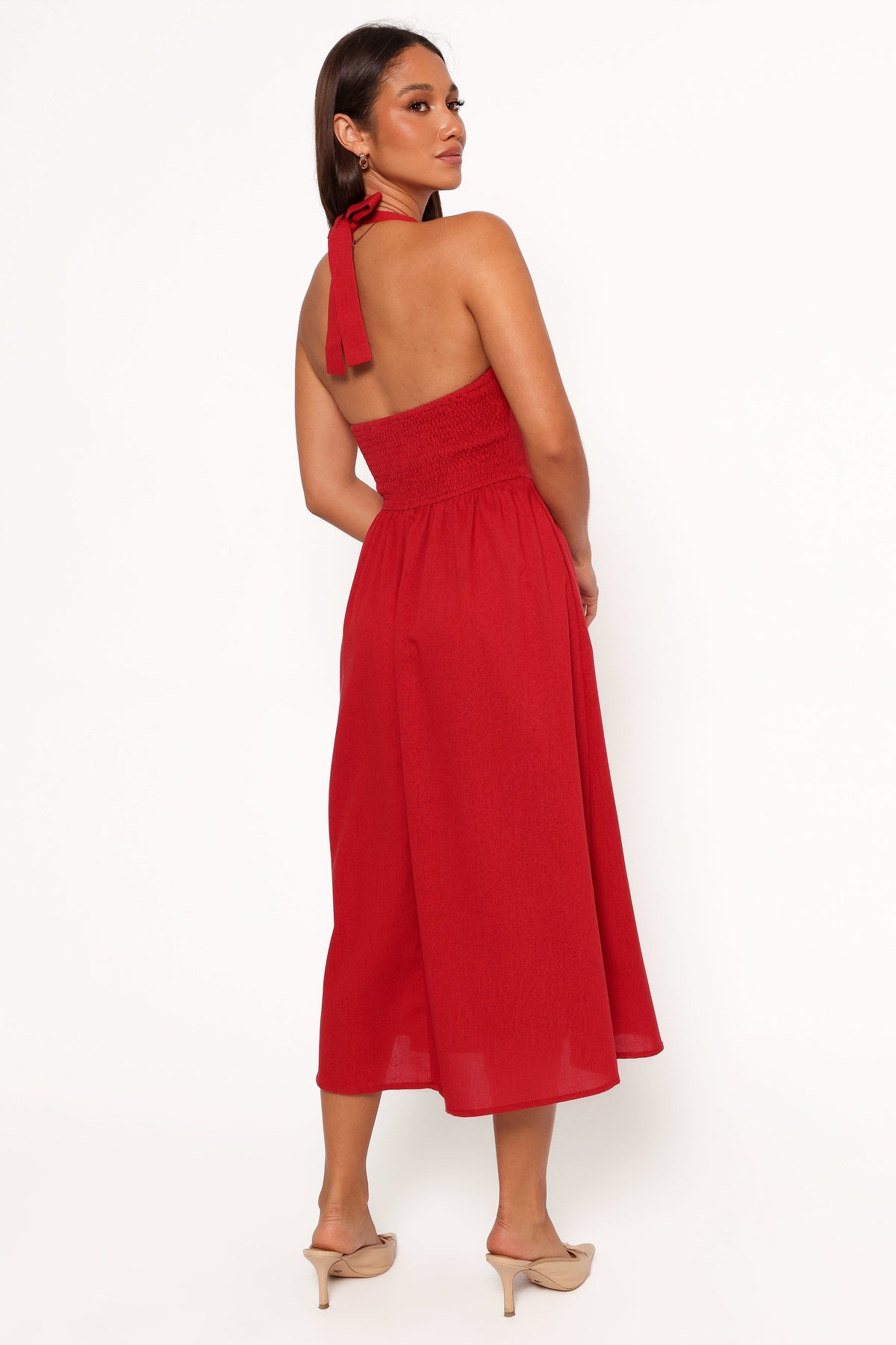 Ramona Halterneck Midi Dress