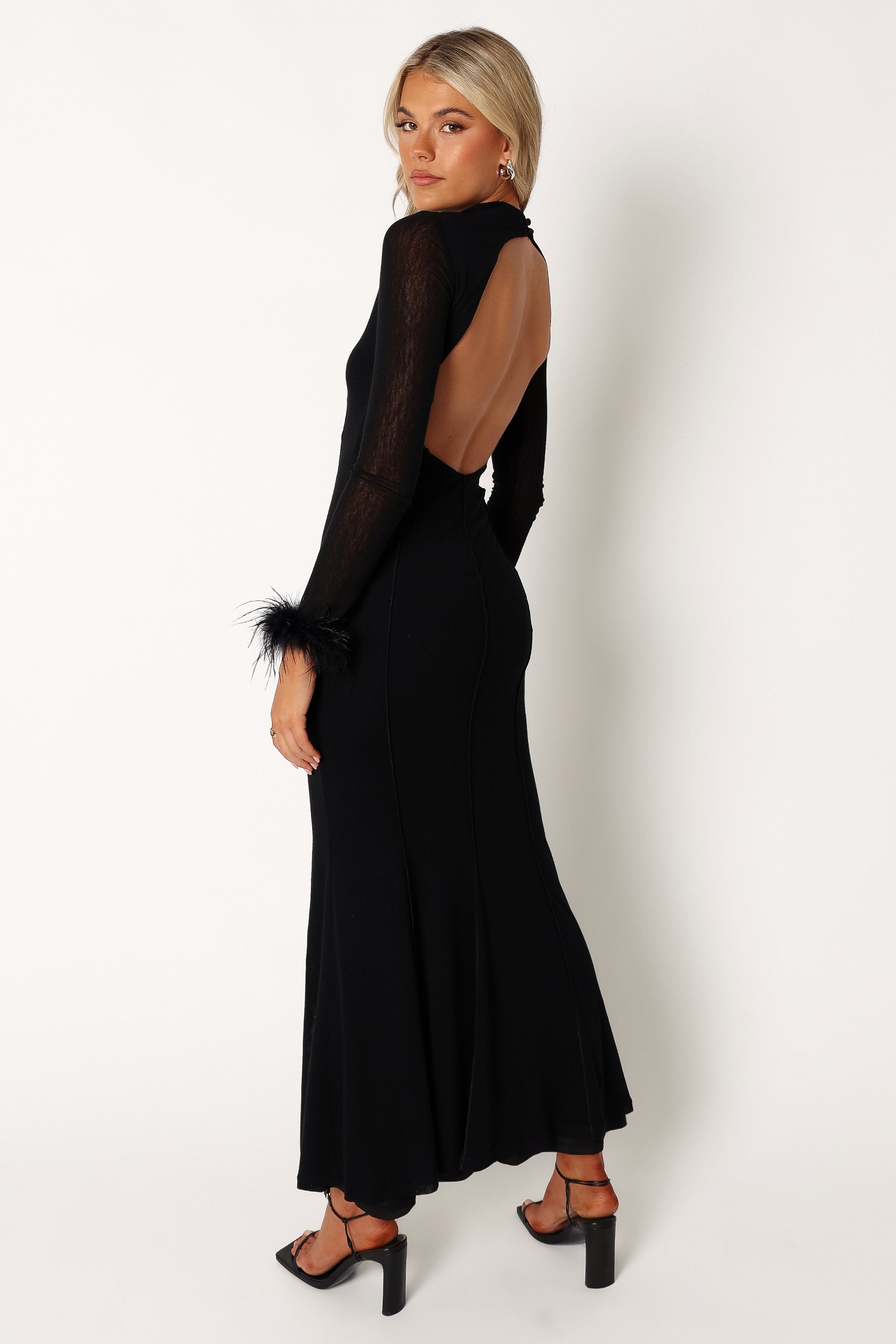 Petal & Pup Women's Ramoni Maxi Dress - Black