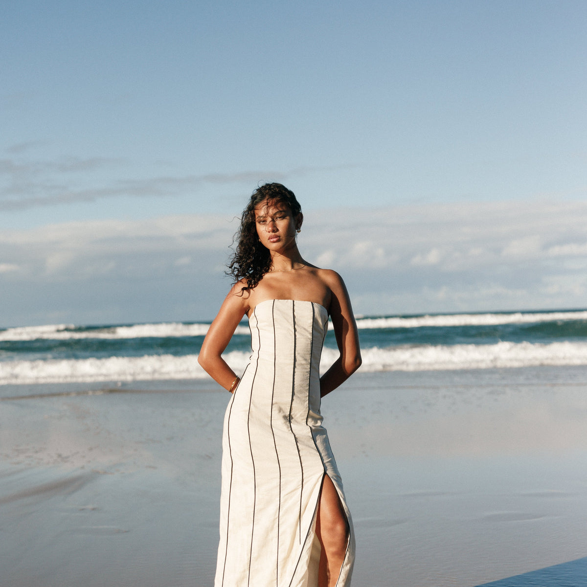 Ravello Maxi Dress - Cream