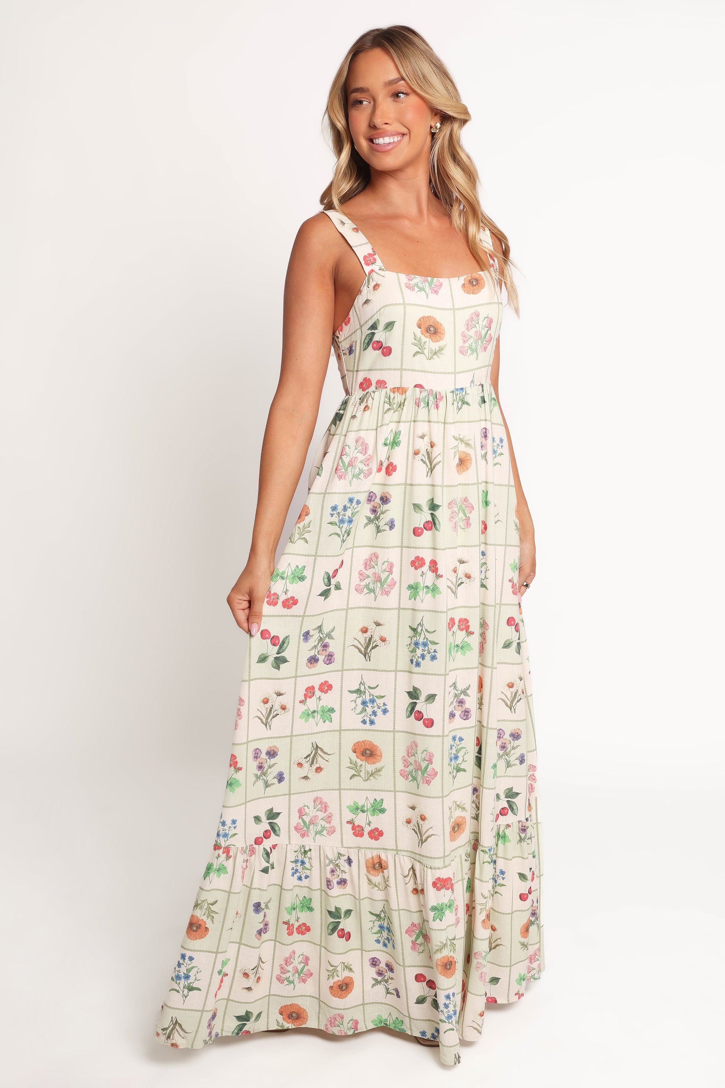 Petal and Pup USA DRESSES Reid Maxi Dress - Flower Market