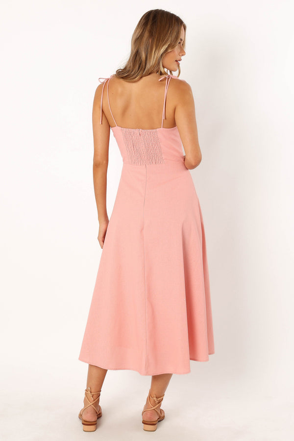 Petal and Pup USA DRESSES Remi Midi Dress - Soft Rose