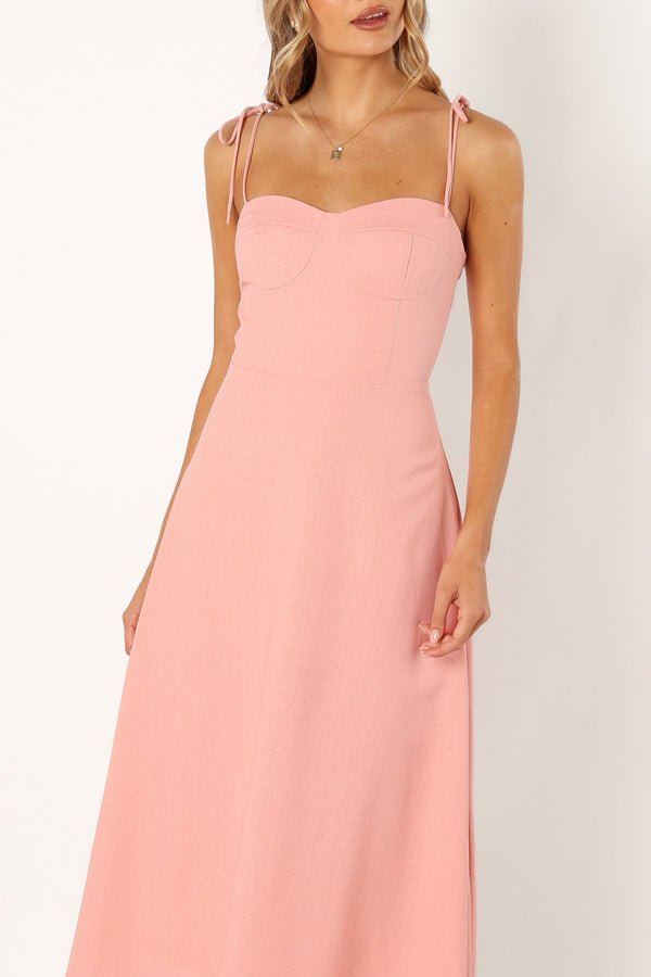 Petal and Pup USA DRESSES Remi Midi Dress - Soft Rose