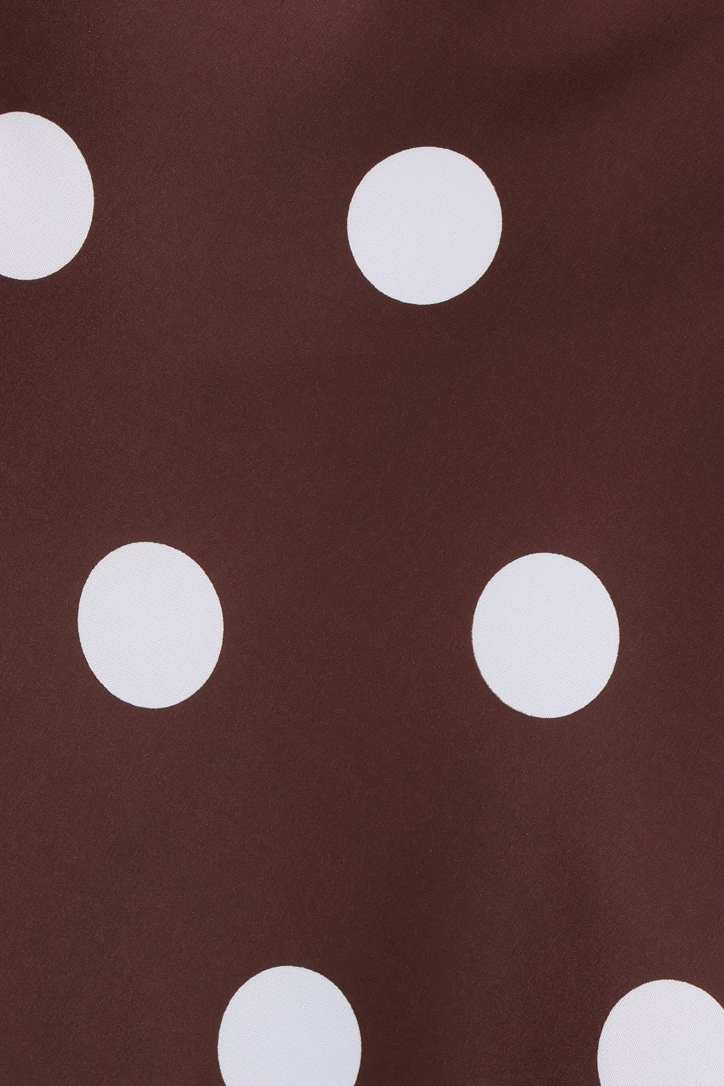 Petal and Pup USA DRESSES Remmie Strapless Maxi Dress - Brown Polka Dot