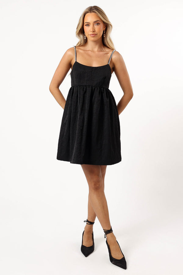 Petal and Pup USA DRESSES Remmy Mini Dress - Black