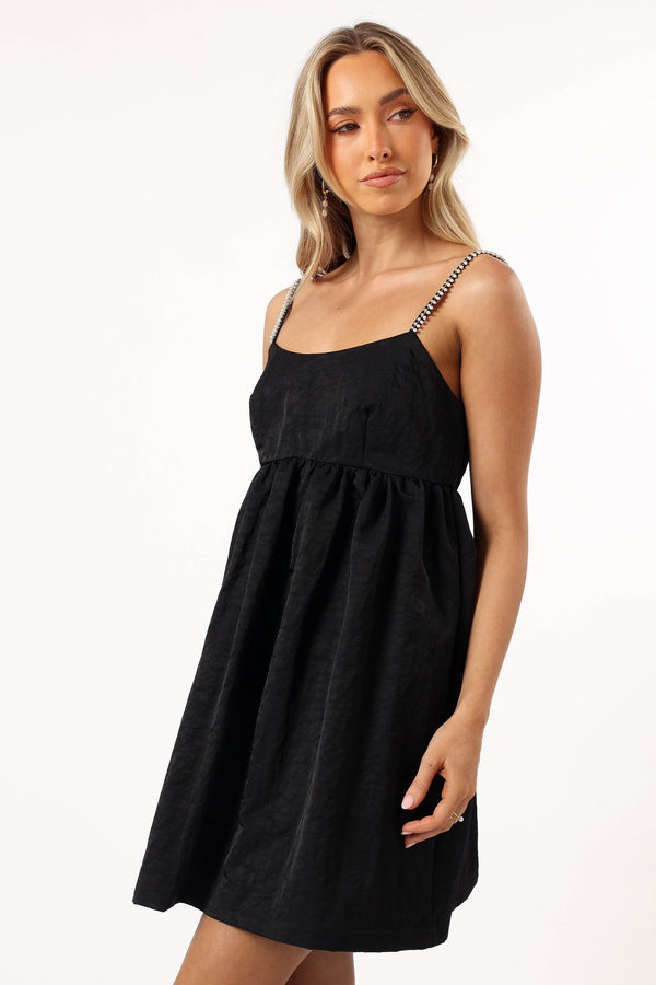 Petal and Pup USA DRESSES Remmy Mini Dress - Black