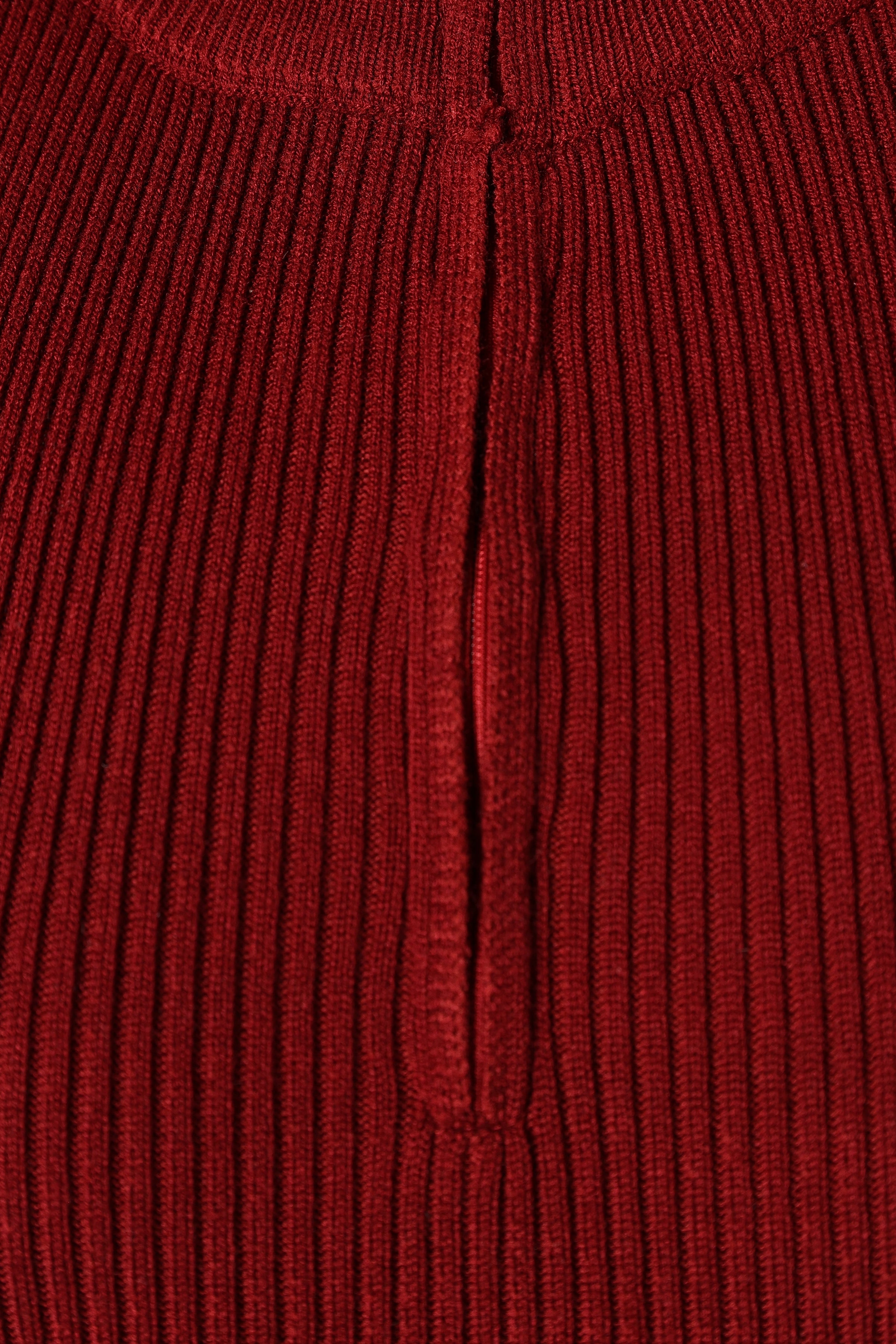 Petal and Pup USA DRESSES Renee High Neck Midi Dress - Red