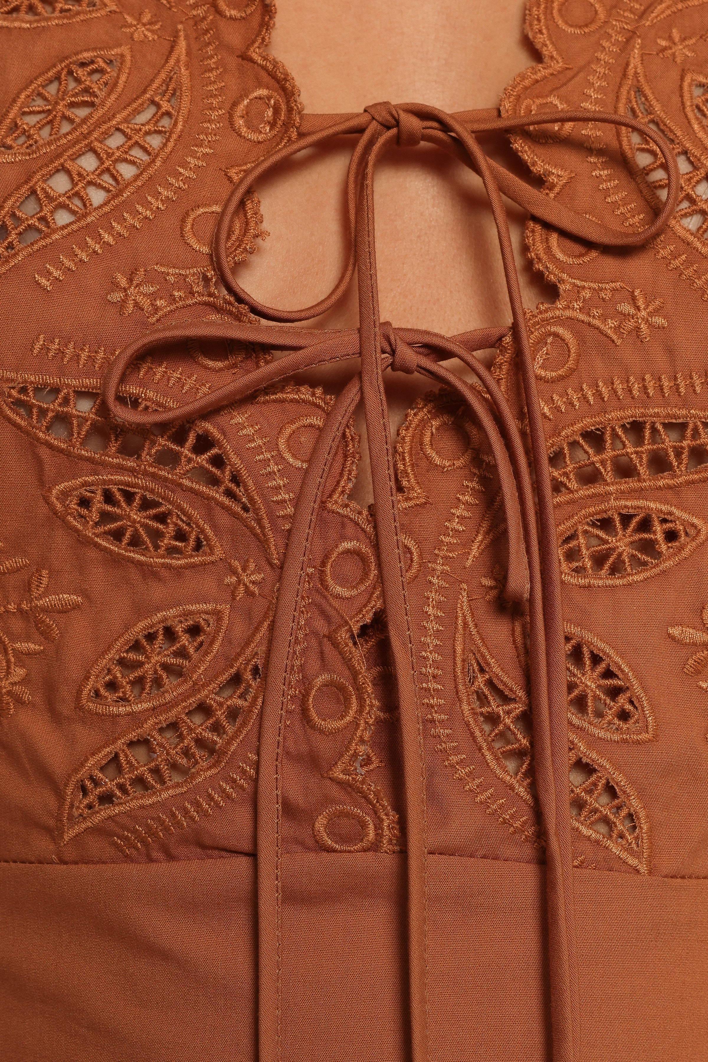 Petal and Pup USA DRESSES Rhodes Mini Dress - Brown