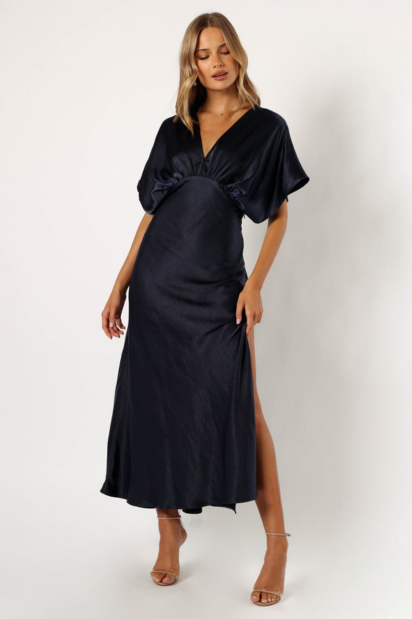 Petal and Pup USA DRESSES Ricki Maxi Dress - Midnight Indigo