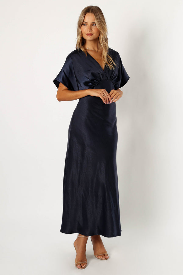 Petal and Pup USA DRESSES Ricki Maxi Dress - Midnight Indigo