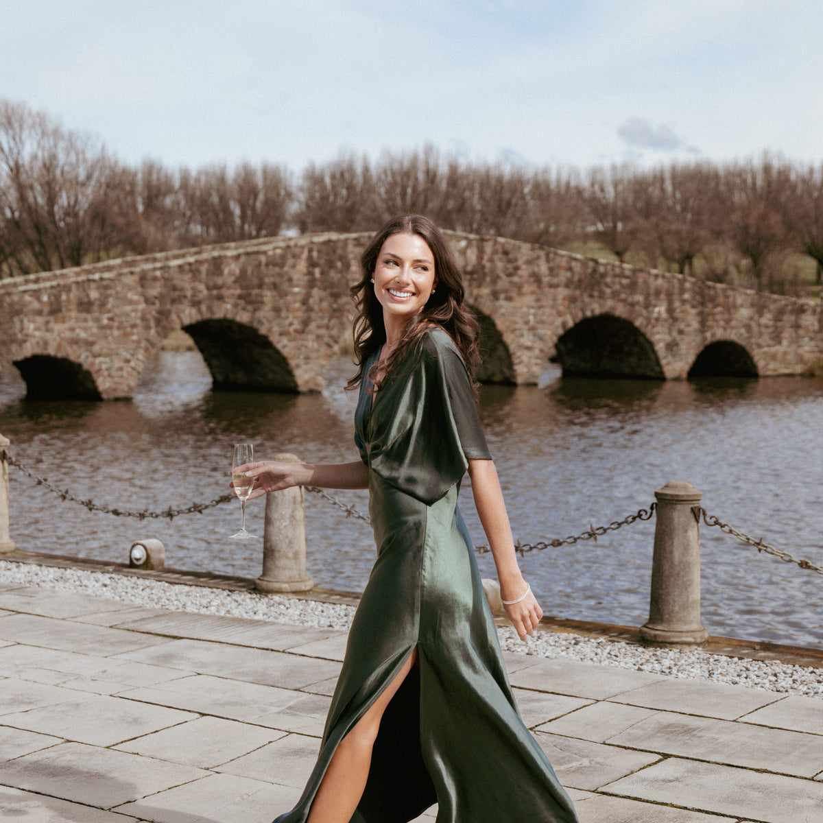 dark olive green bridesmaid dresses Made in USA Infinity Dress Multiway Dress Convertible Made in USA Wrinkle Resistant Dark Olive Green Bridesmaid Dresses