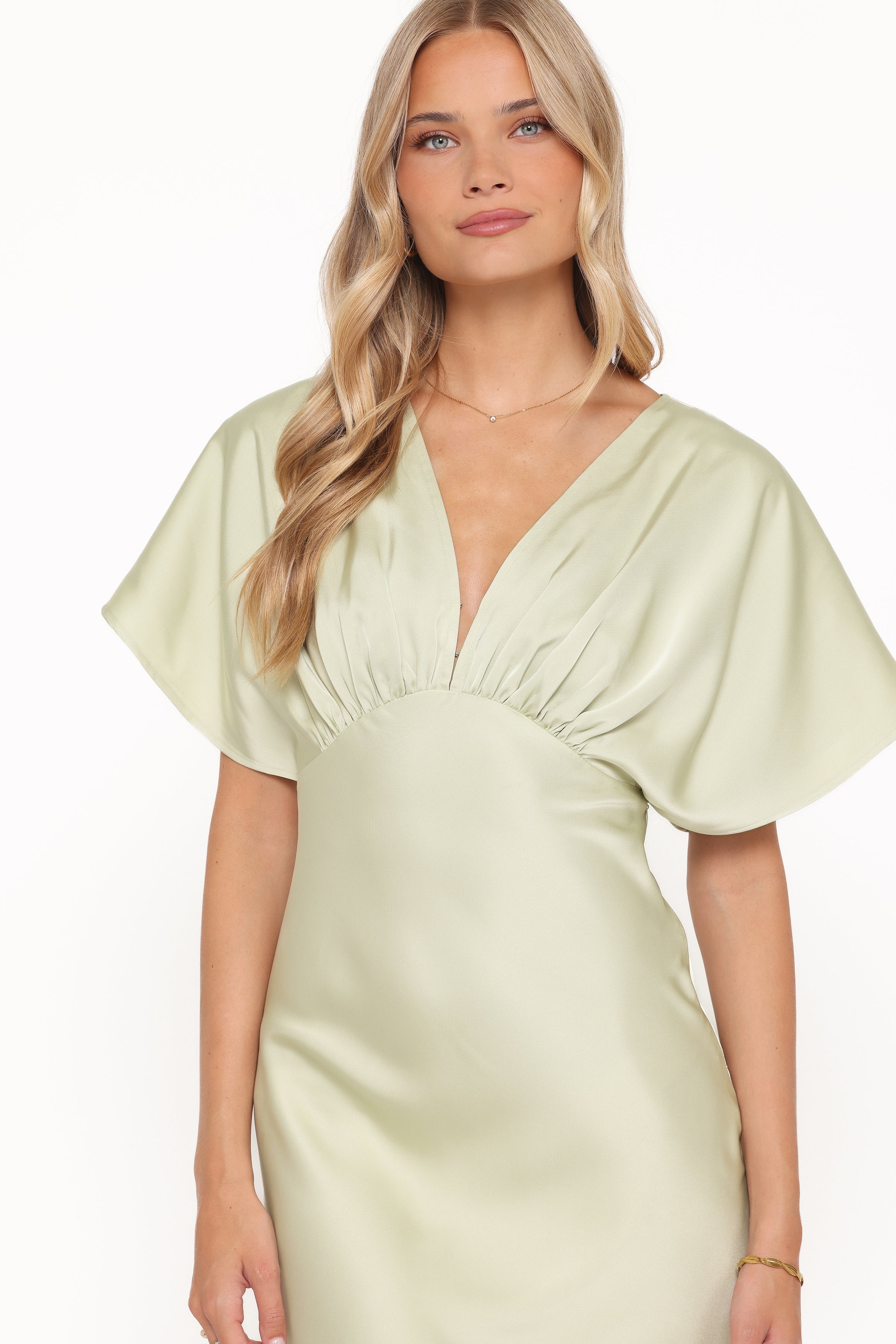 Petal and Pup USA DRESSES Ricki Maxi Dress - Sage Green
