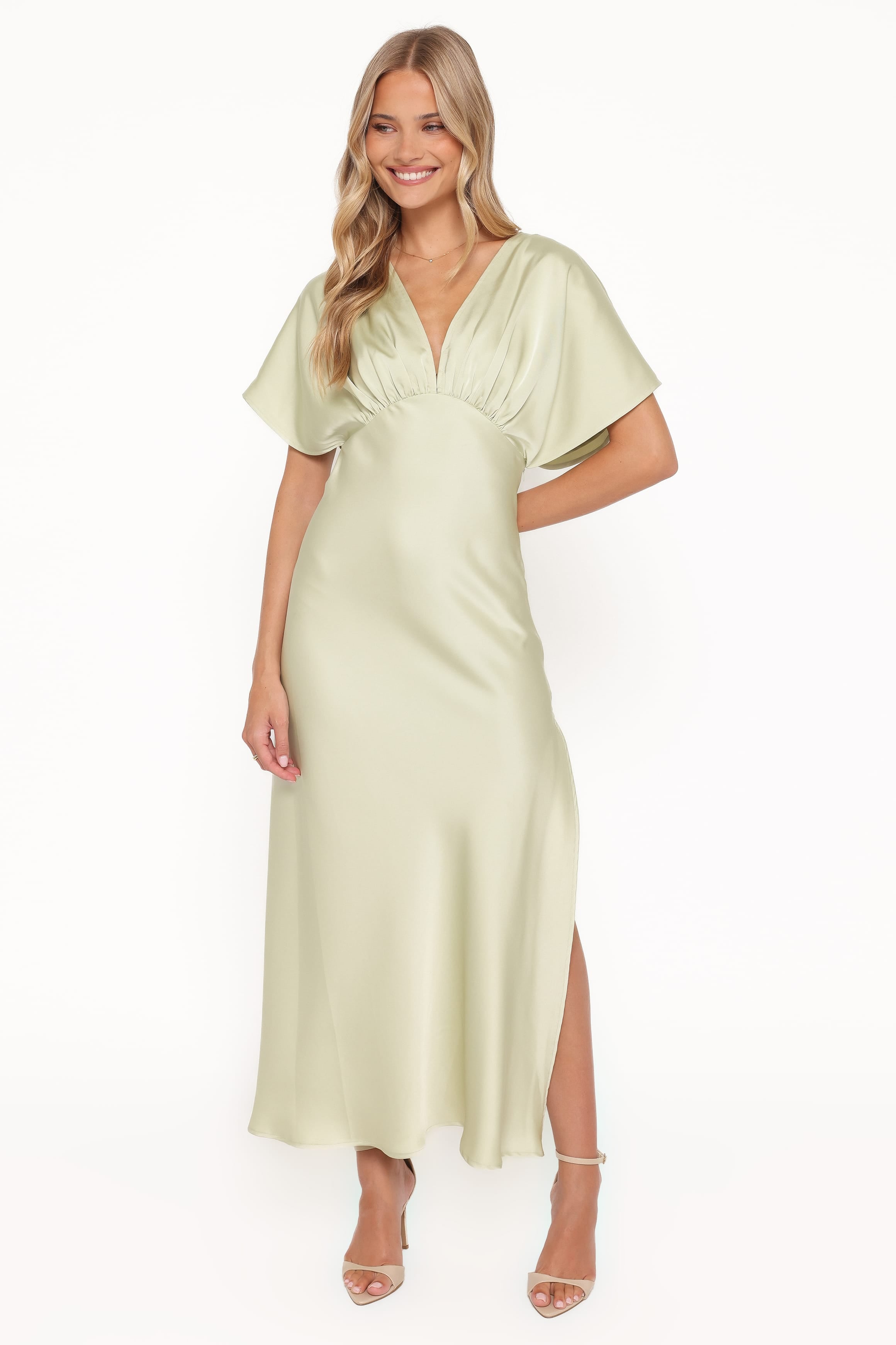 Petal and Pup Women's Ricki Maxi Dress - Sage Green L Petal and Pup Women's Ricki Maxi Dress - Sage Green L