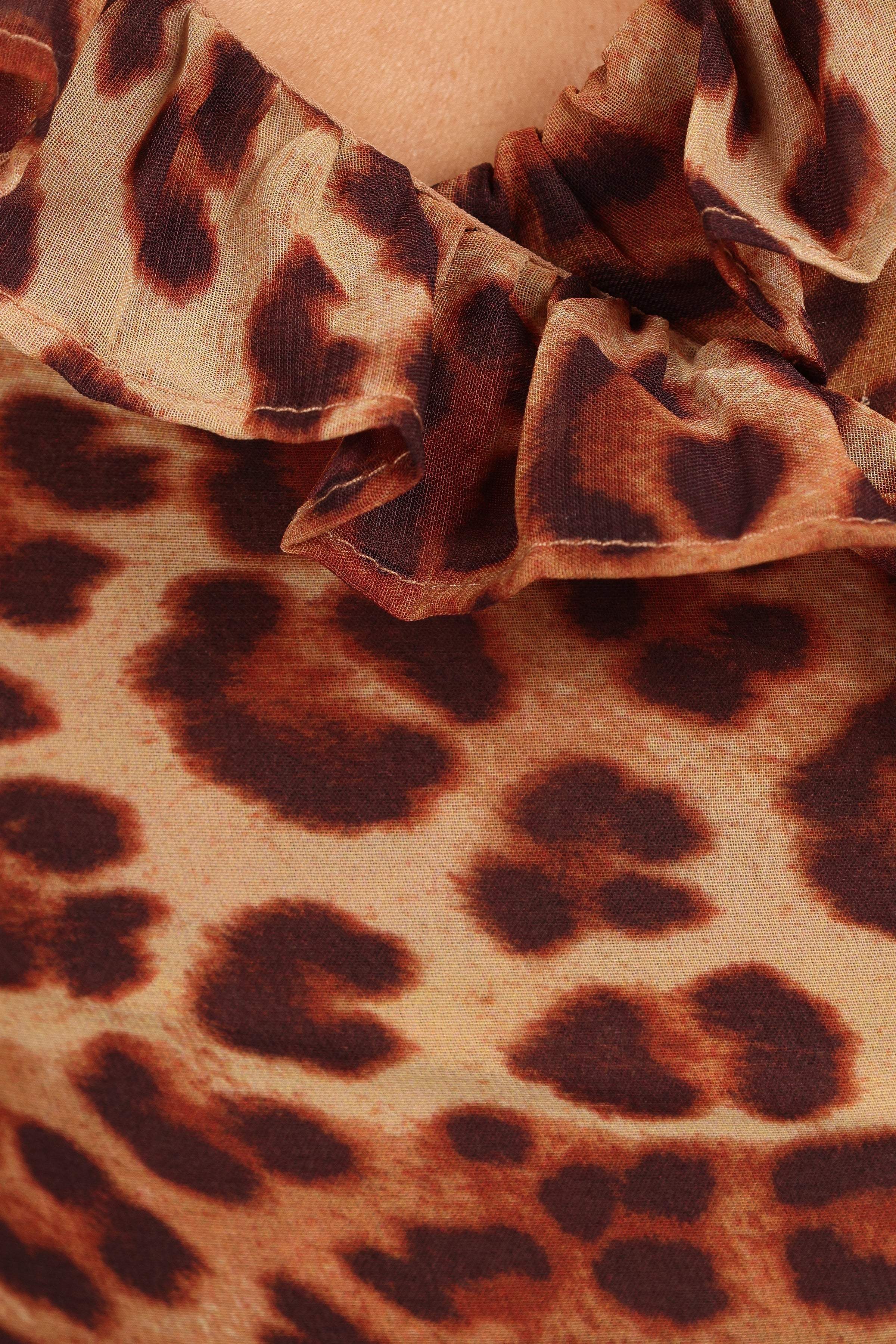 Petal and Pup USA DRESSES Romelly Mini Dress - Leopard