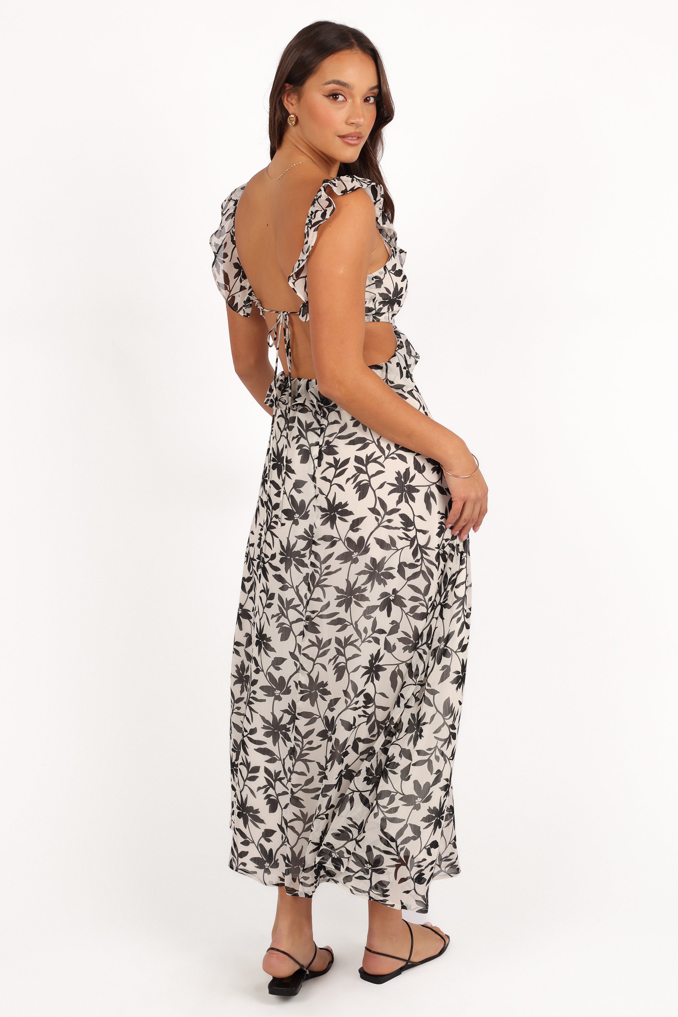 Petal and Pup Women's Rori Ruffle Maxi Dress