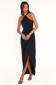 Petal and Pup USA DRESSES Rory Midi Dress - Navy