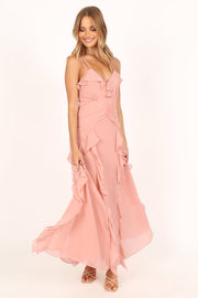 Petal and Pup USA DRESSES Rose Maxi Dress - Rose Water