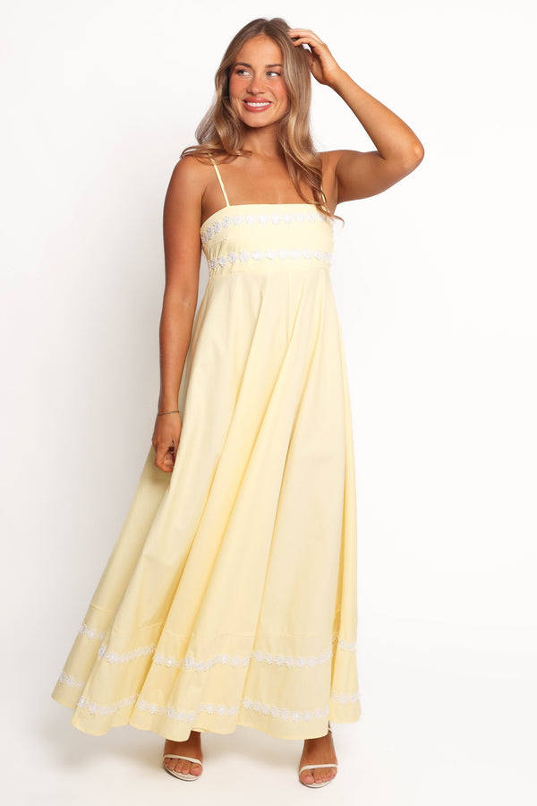 Petal and Pup USA DRESSES Runa Maxi Dress - Yellow