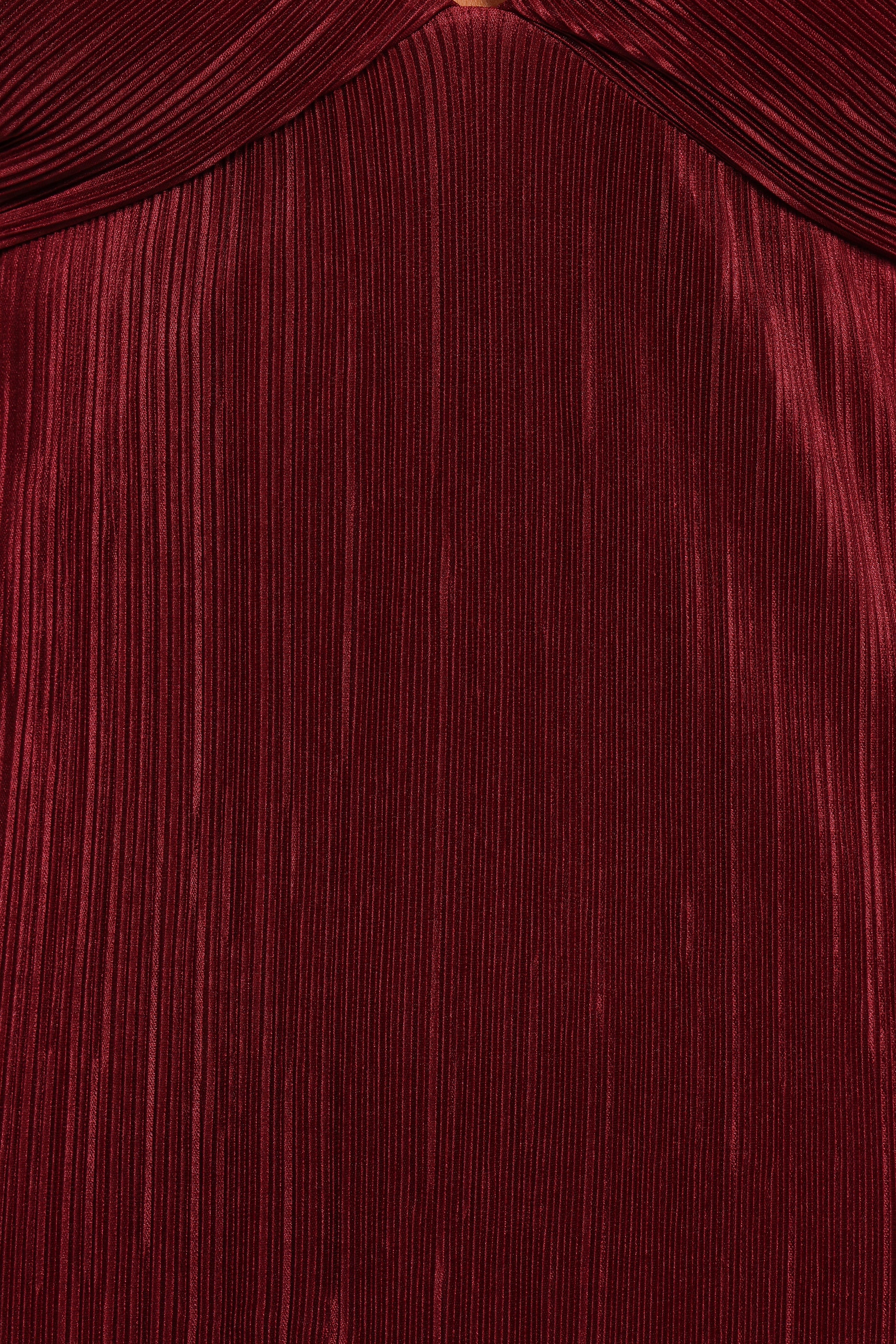 Petal and Pup USA DRESSES Safi Plisse Maxi Dress - Wine