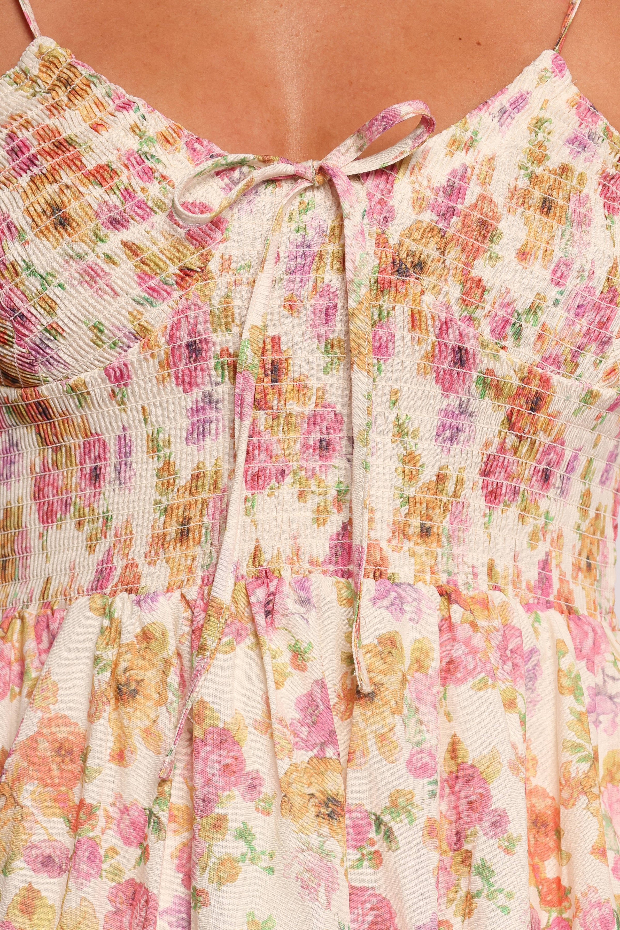 Petal and Pup USA DRESSES Salaca Maxi Dress - Pink/Orange