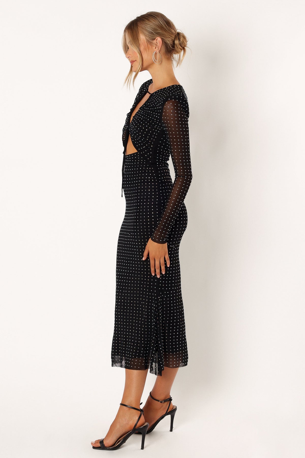 Salvatore Long Sleeve Midi Dress