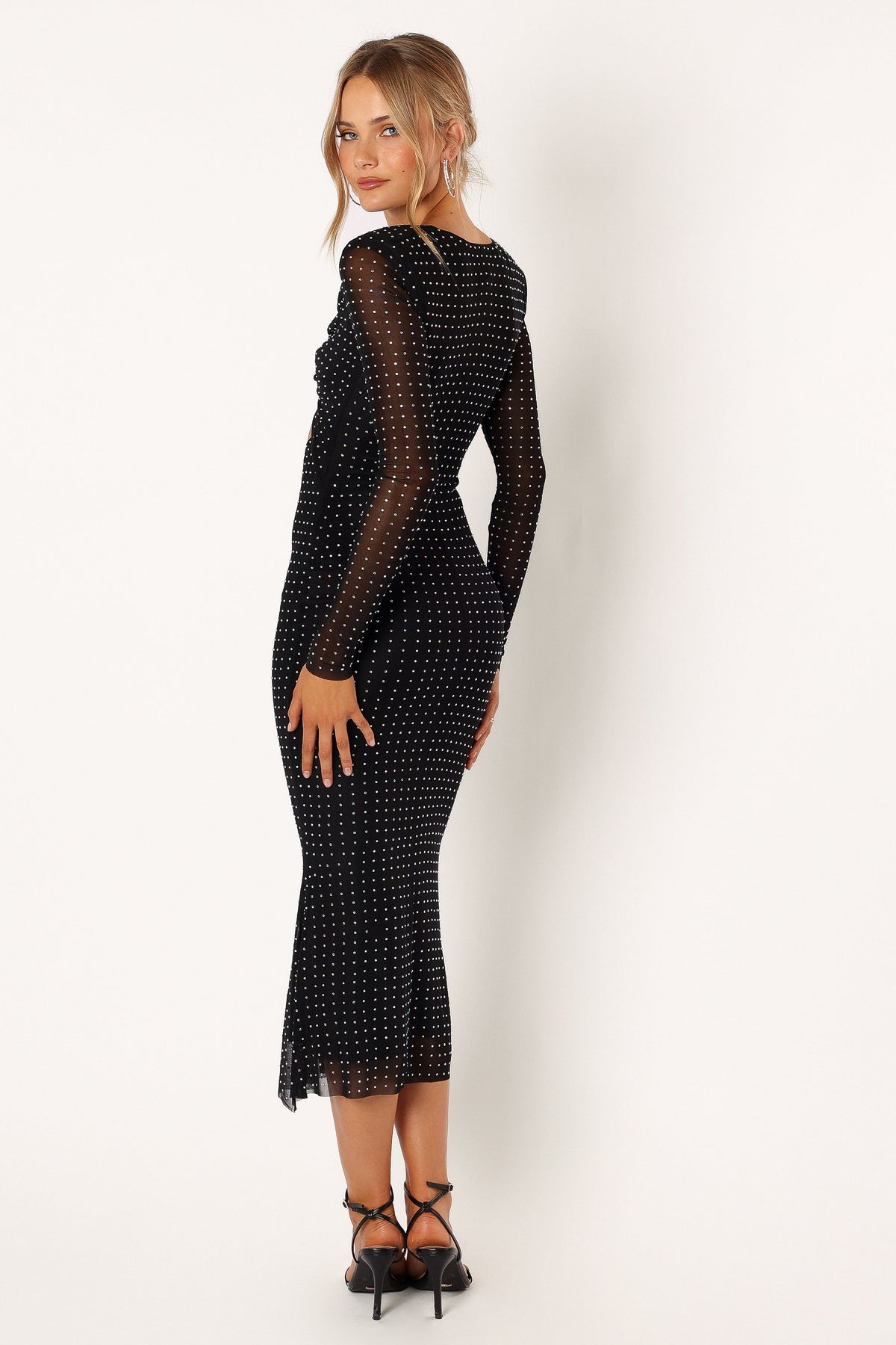 Salvatore Long Sleeve Midi Dress