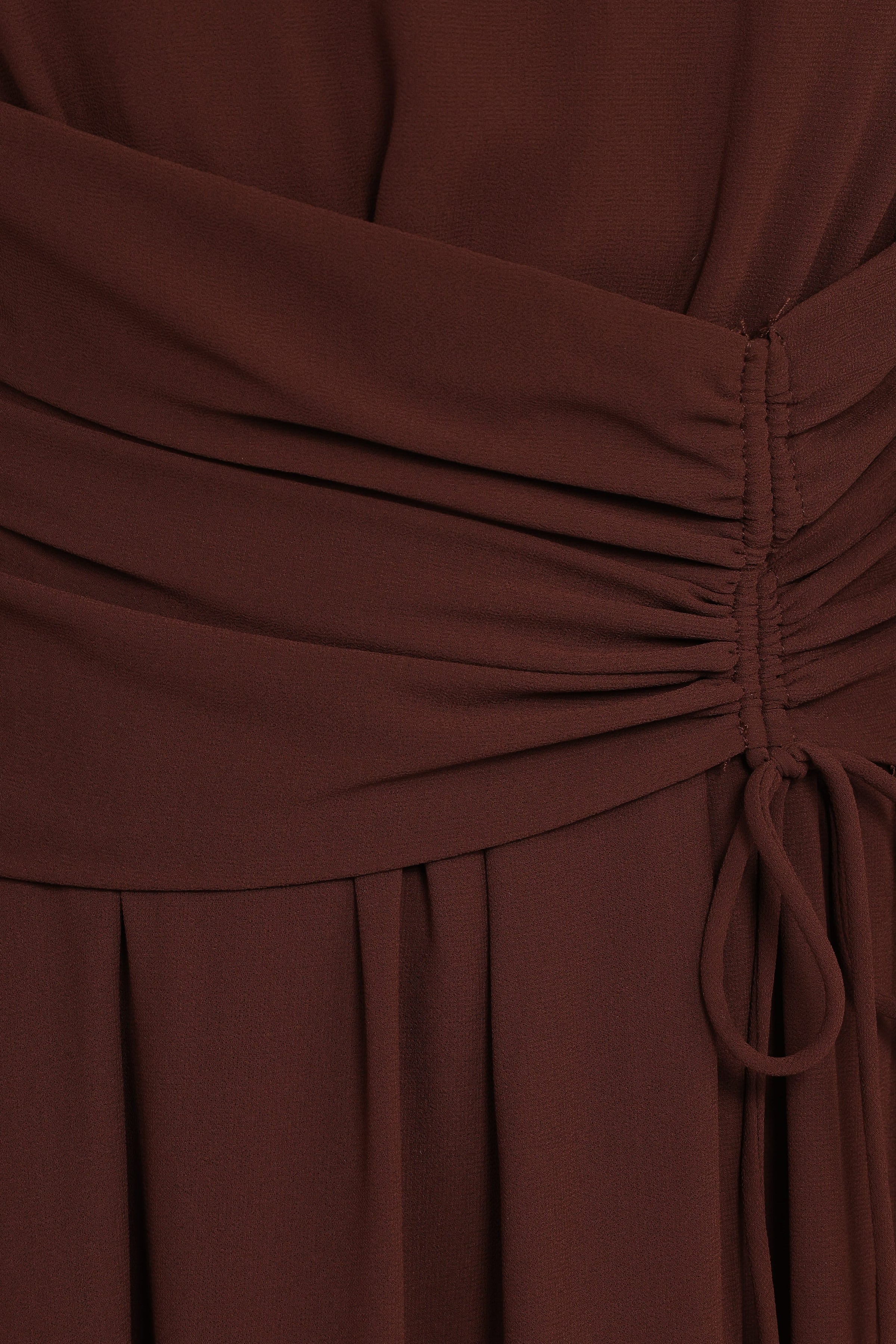 Petal and Pup USA DRESSES Samara Maxi Dress - Brown
