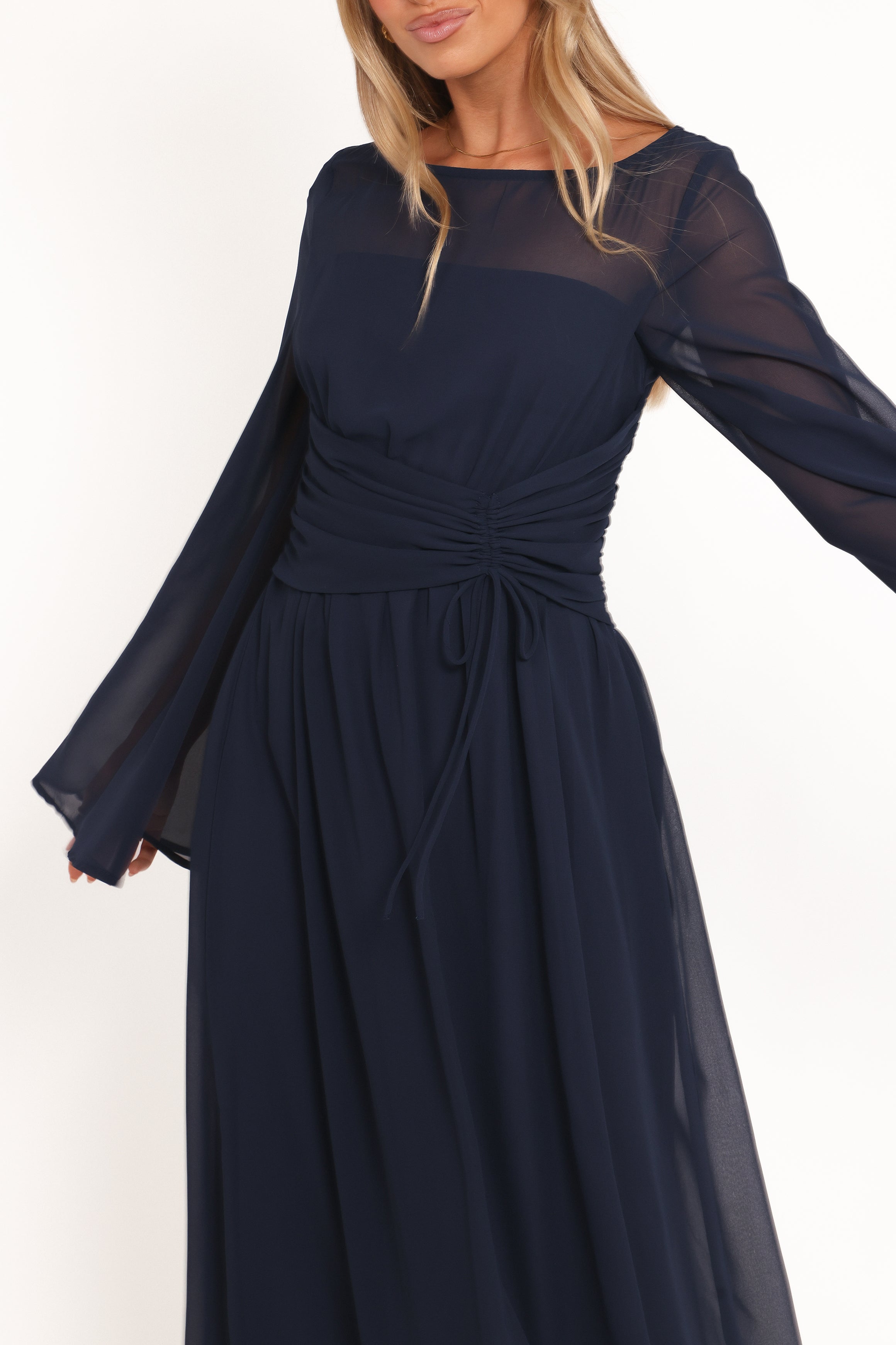 Petal and Pup USA DRESSES Samara Maxi Dress - Navy