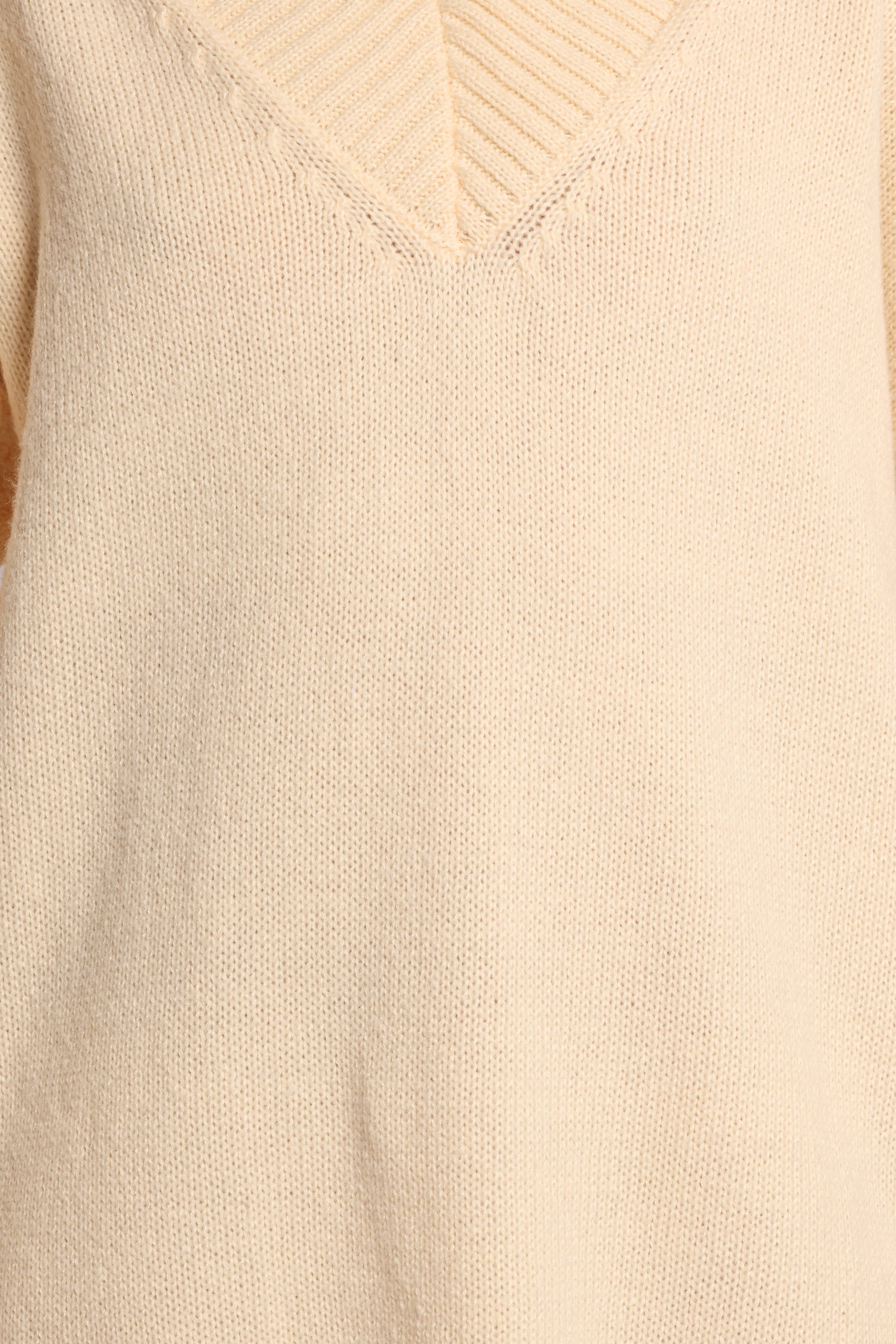 Petal and Pup USA DRESSES Sancia Knit Mini Dress - Cream