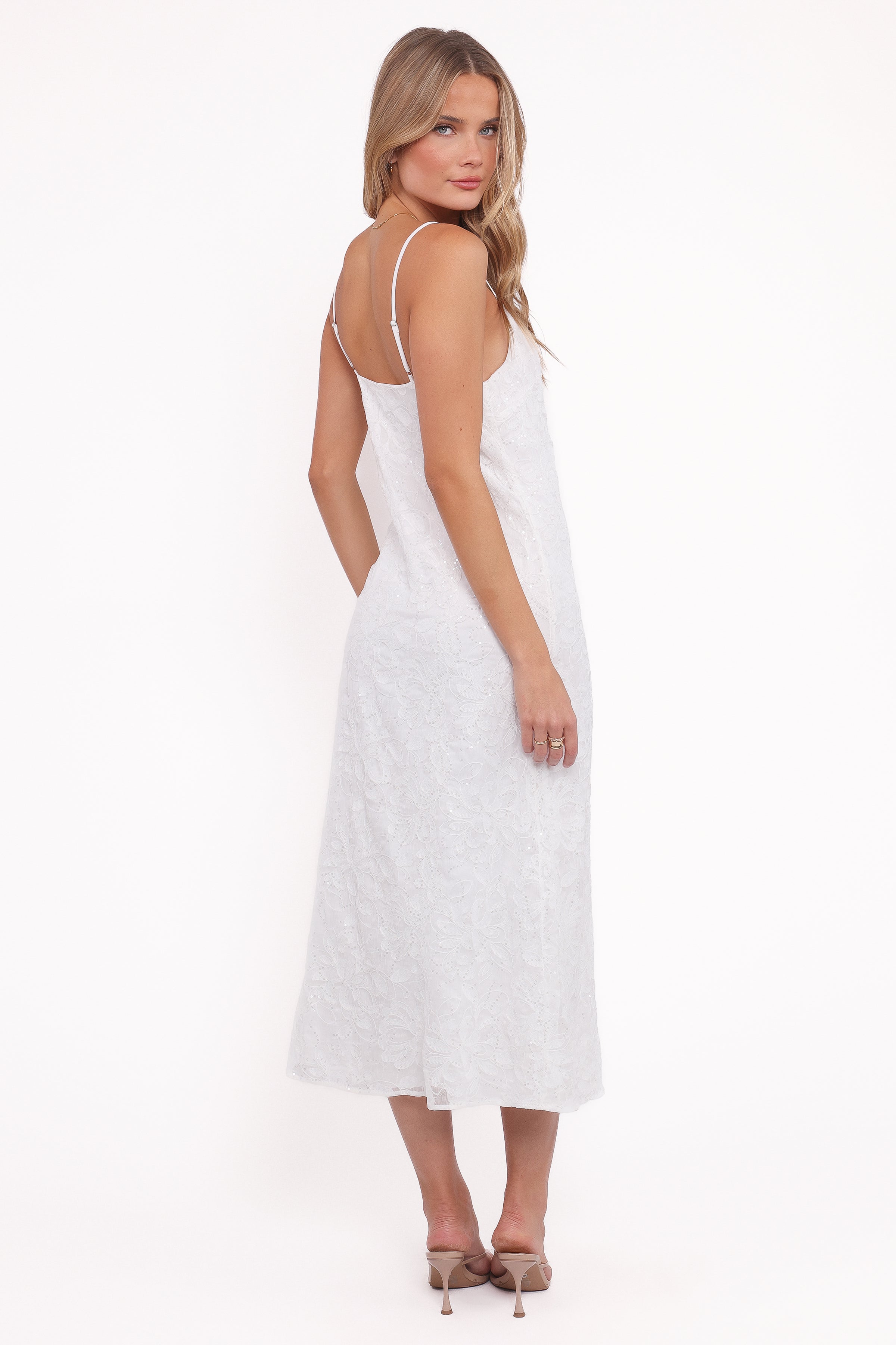 Petal and Pup USA DRESSES Saoirse Maxi Dress - White