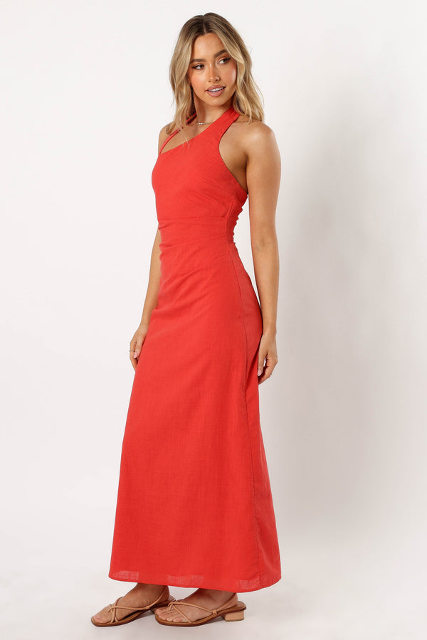 Petal and Pup USA DRESSES Saphira Long Midi Dress - Jaffa