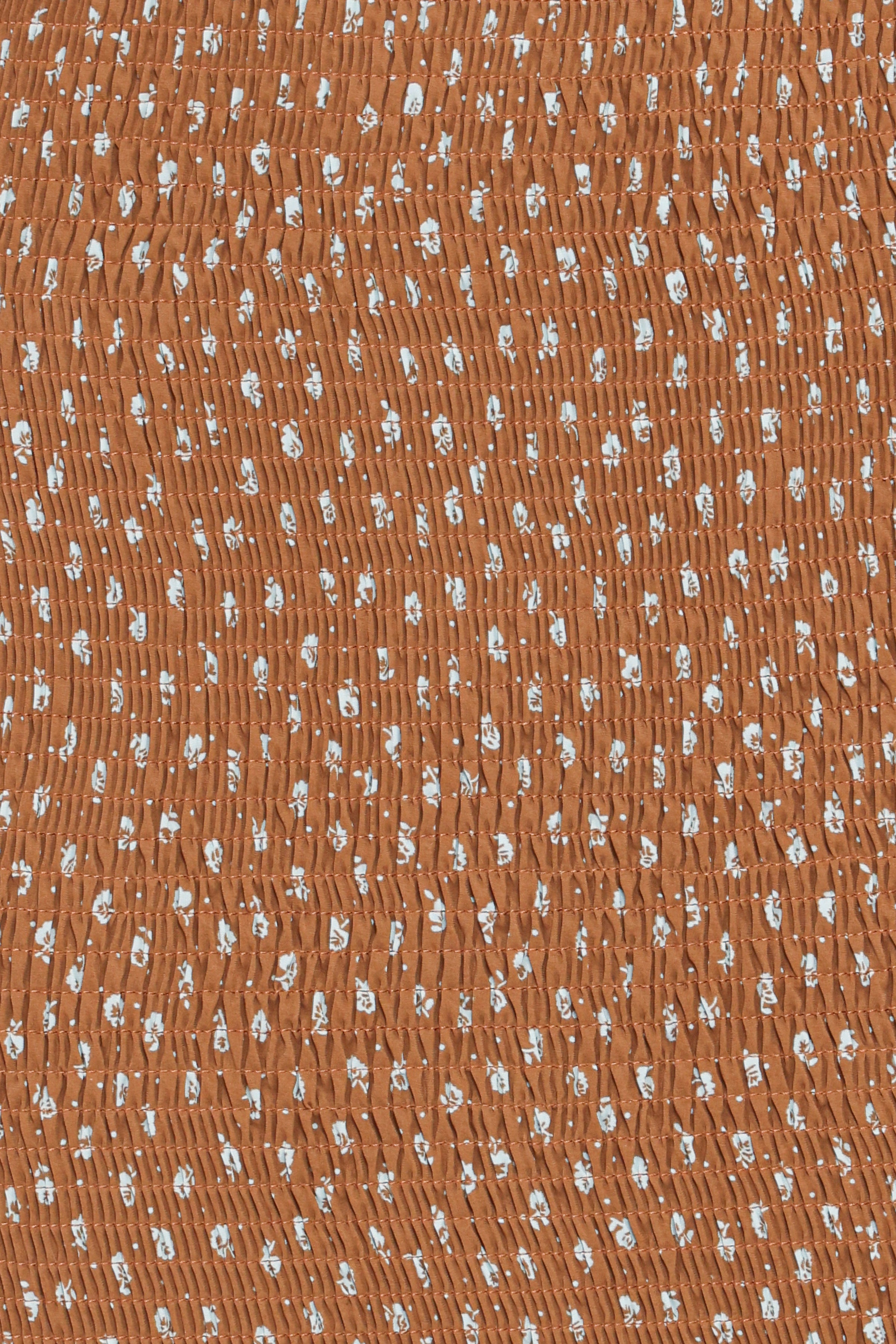 Petal and Pup USA DRESSES Sara Midi Dress - Brown Floral