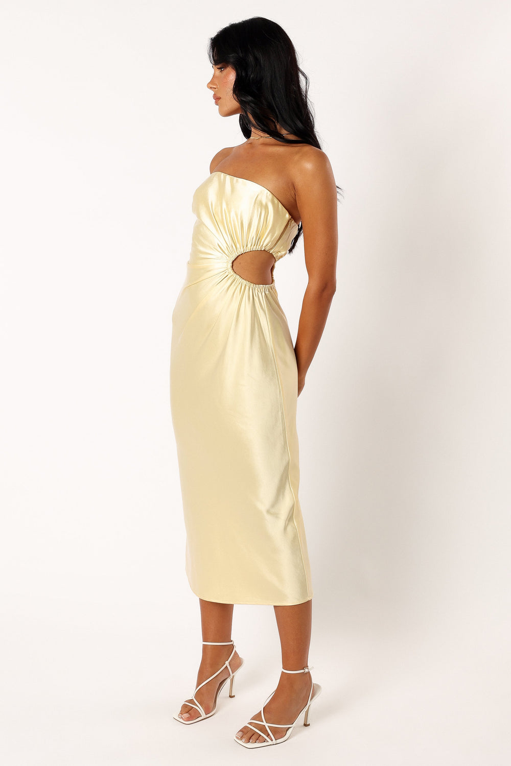 Saraya Midi Dress - Butter - Petal & Pup USA