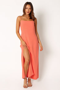 Petal and Pup USA DRESSES Sawyer Midi Slip Dress - Watermelon