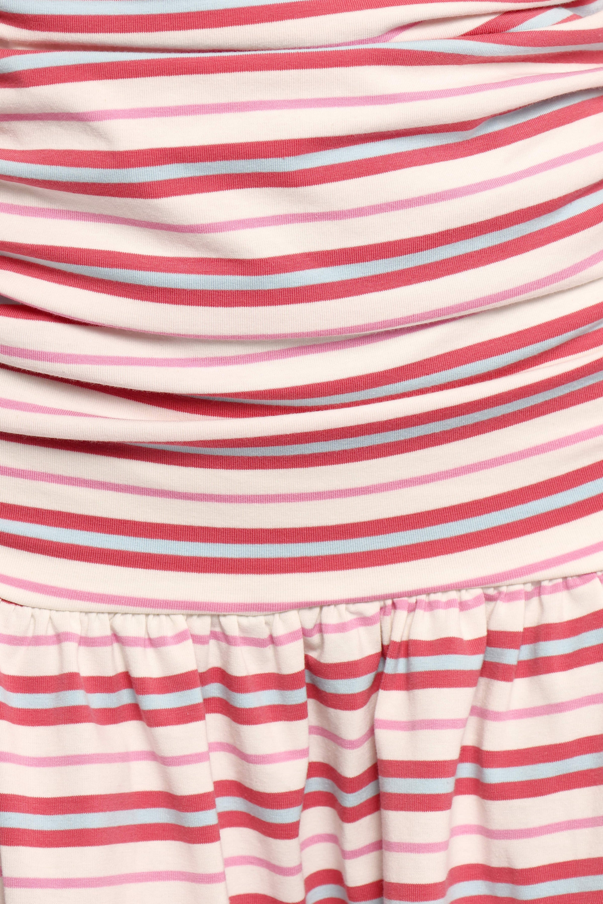 Petal and Pup USA DRESSES Scottie Strapless Mini Dress - Stripe (Hold for Rack)