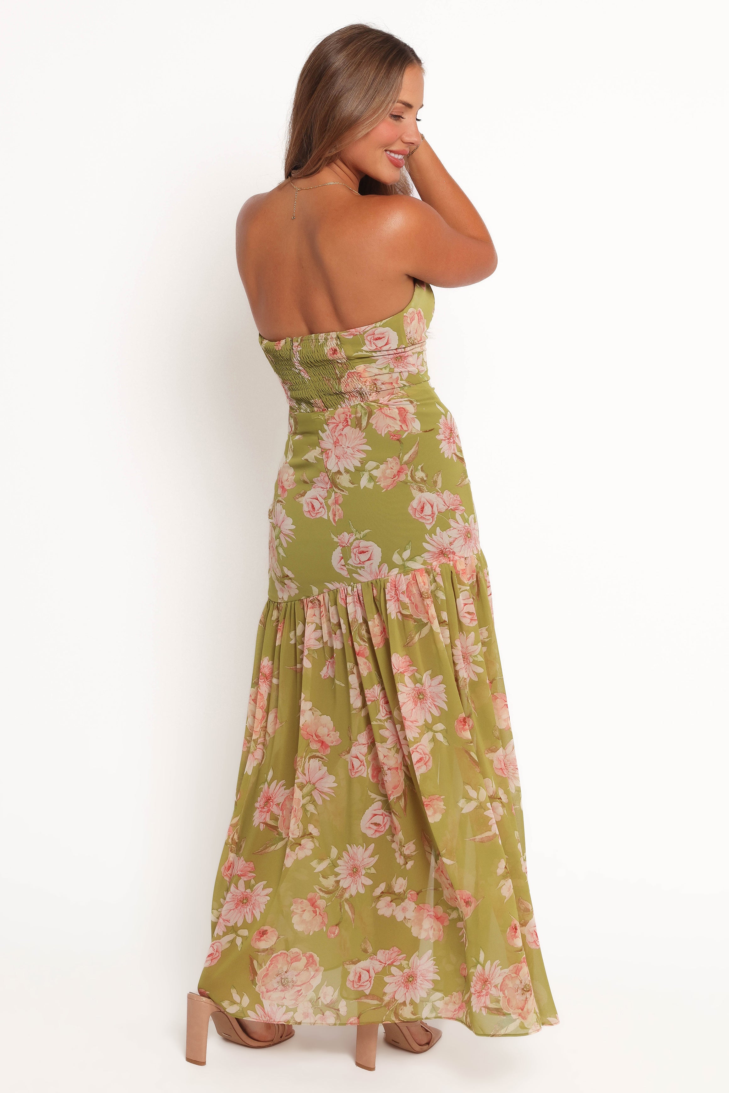 Petal and Pup USA DRESSES Selene Maxi Dress - Lily Floral