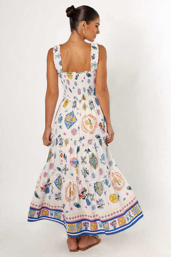 Petal and Pup USA DRESSES Serafina Maxi Dress - Portofino