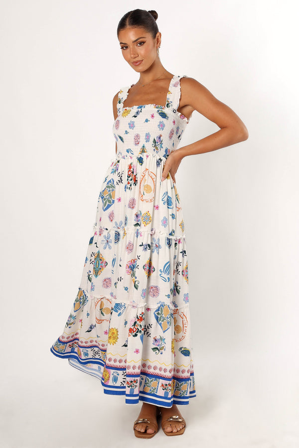 Petal and Pup USA DRESSES Serafina Maxi Dress - Portofino