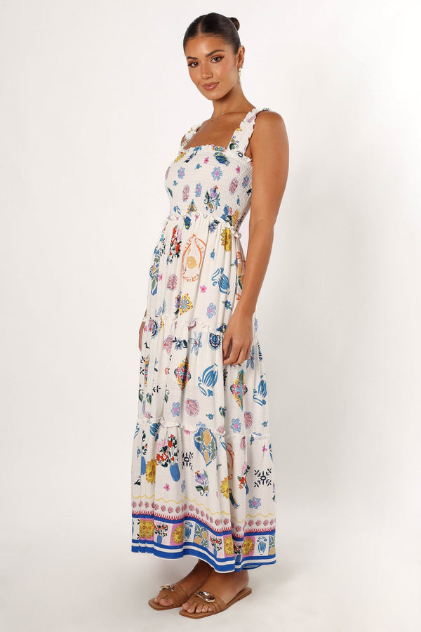 Petal and Pup USA DRESSES Serafina Maxi Dress - Portofino