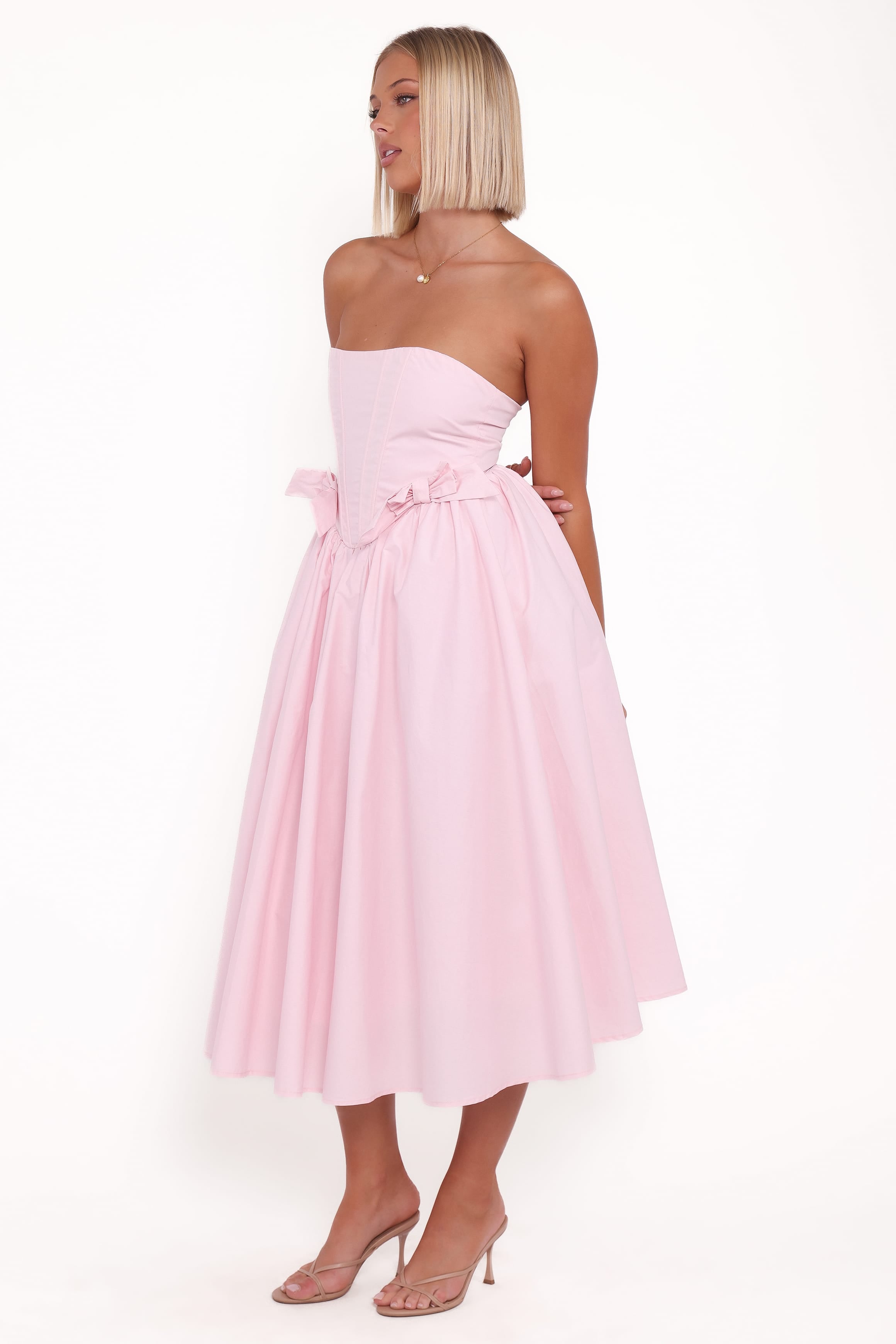 Petal and Pup Women's Seren Midi Dress - Pink Petal and Pup Women's Seren Midi Dress - Pink
