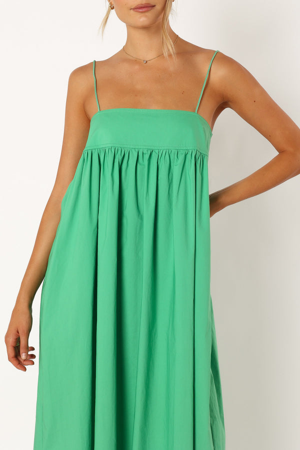 Petal and Pup USA DRESSES Serina Maxi Dress - Green