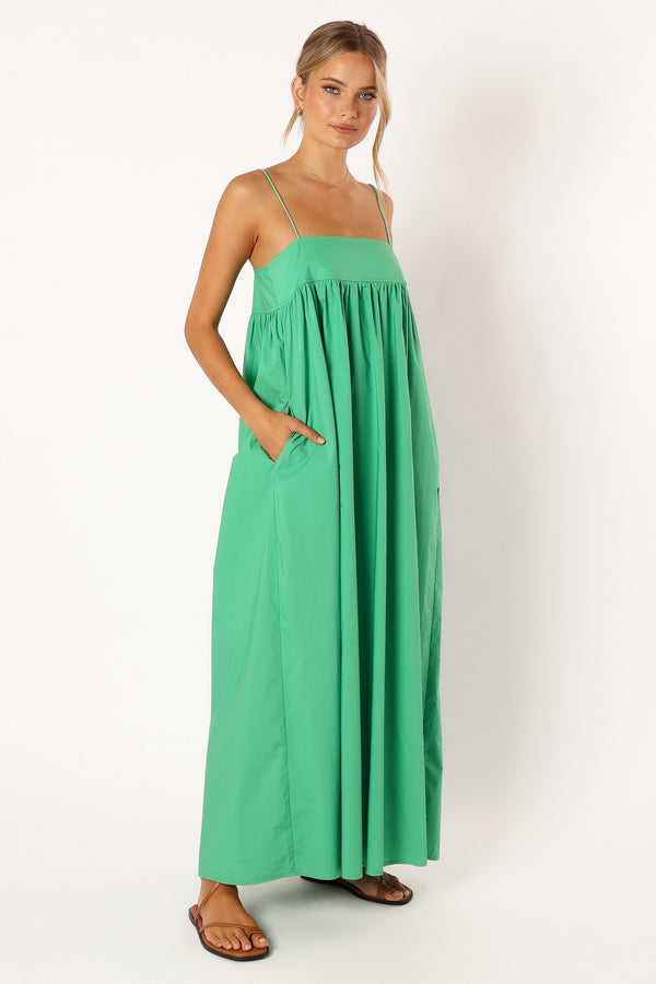 Petal and Pup USA DRESSES Serina Maxi Dress - Green