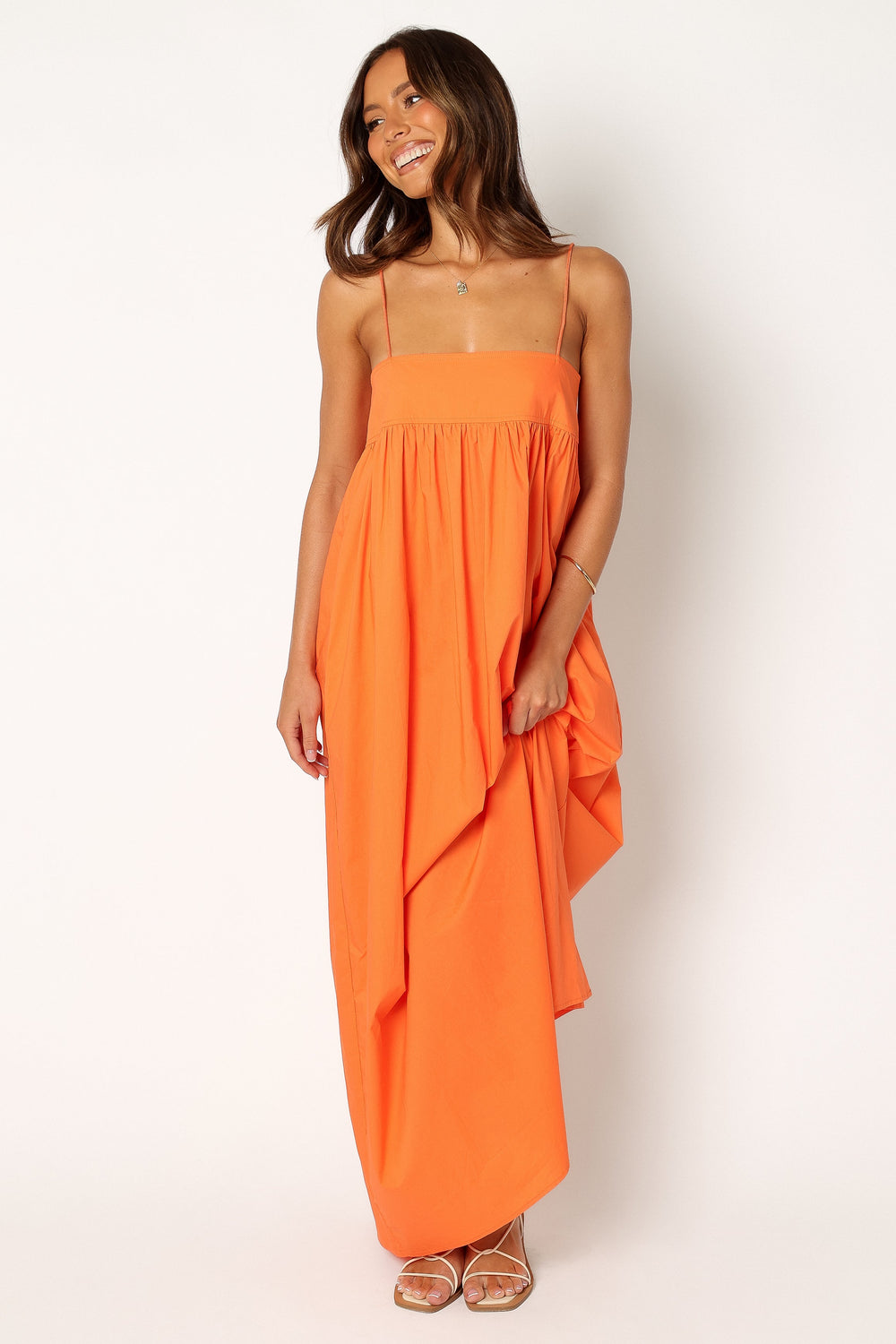 Petal and Pup USA DRESSES Serina Maxi Dress - Orange