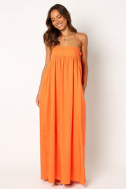 Petal and Pup USA DRESSES Serina Maxi Dress - Orange
