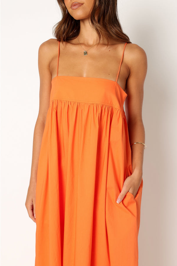 Petal and Pup USA DRESSES Serina Maxi Dress - Orange