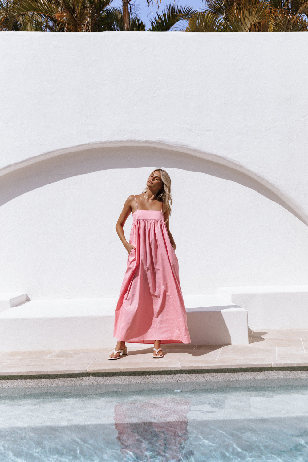 Serina Maxi Dress - Pink - Petal & Pup USA