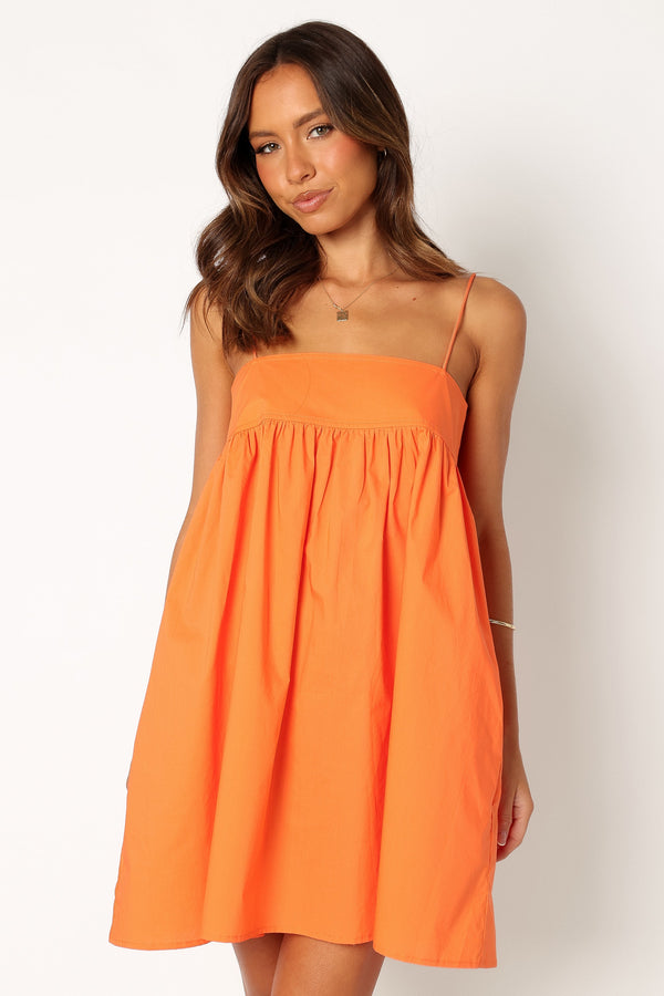 Petal and Pup USA DRESSES Serina Mini Dress - Orange