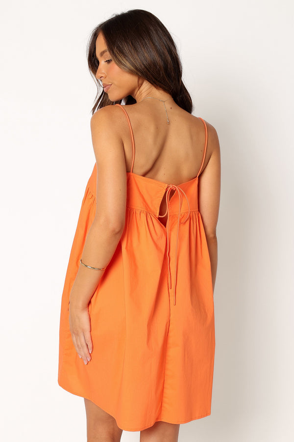 Petal and Pup USA DRESSES Serina Mini Dress - Orange