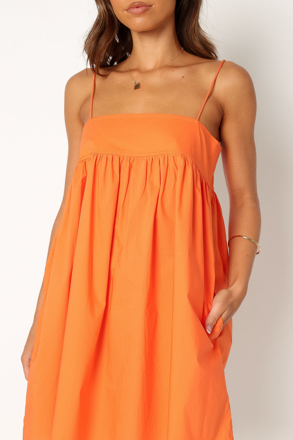 Petal and Pup USA DRESSES Serina Mini Dress - Orange