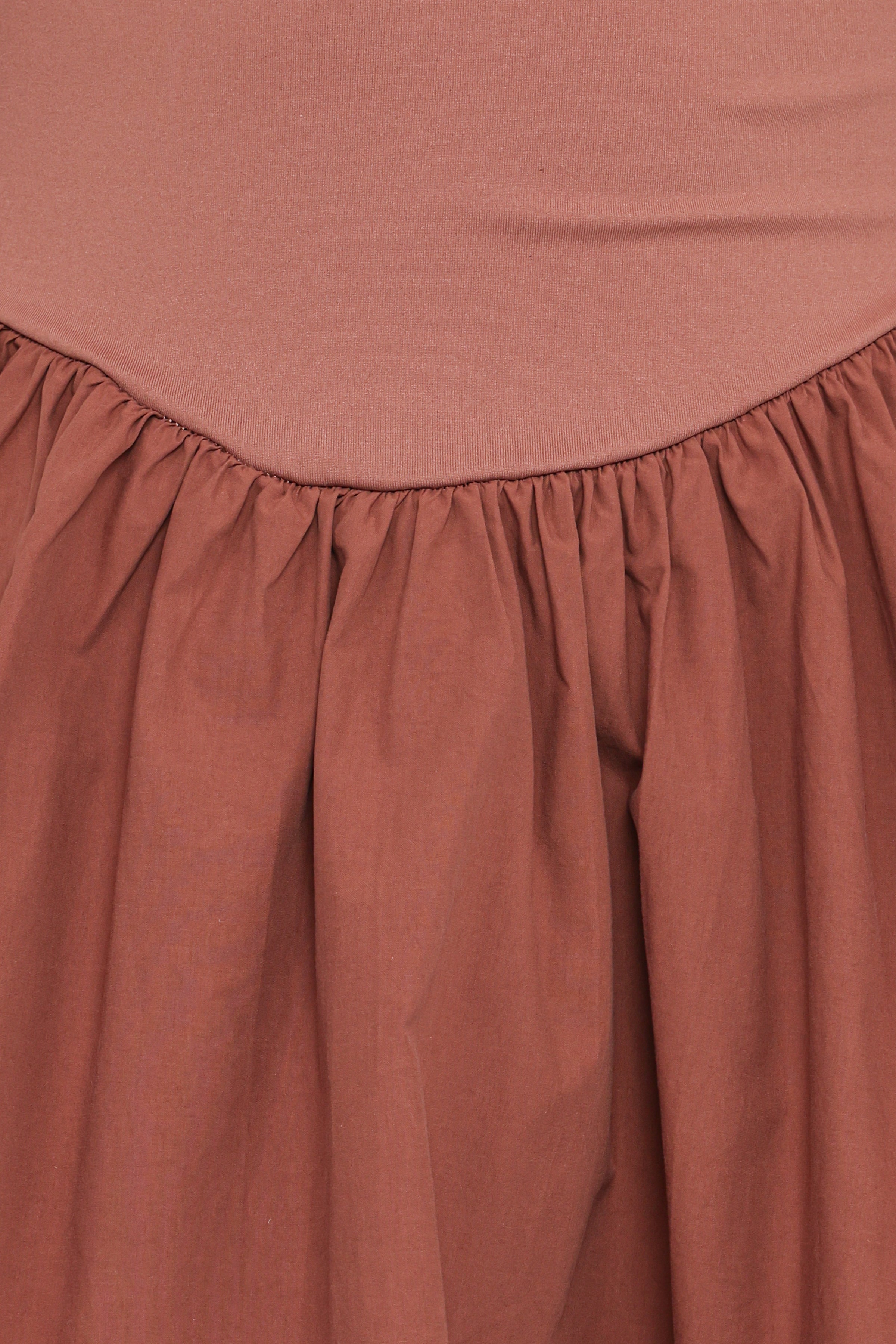 Petal and Pup USA DRESSES Sheena Long Sleeve Mini Dress - Mocha