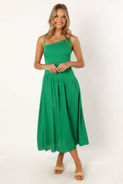 Petal and Pup USA DRESSES Shiloh Midi Dress - Green